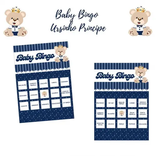Baby Bingo Ursinho Príncipe (60 Cartelas) pdf