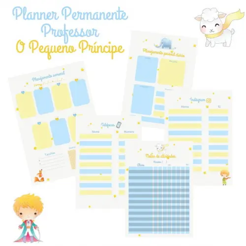 Planner Permanente Professor - o Pequeno Príncipe (pdf)