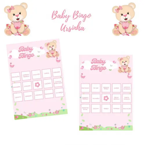 Baby Bingo Ursinha Jardim (60 Cartelas) pdf