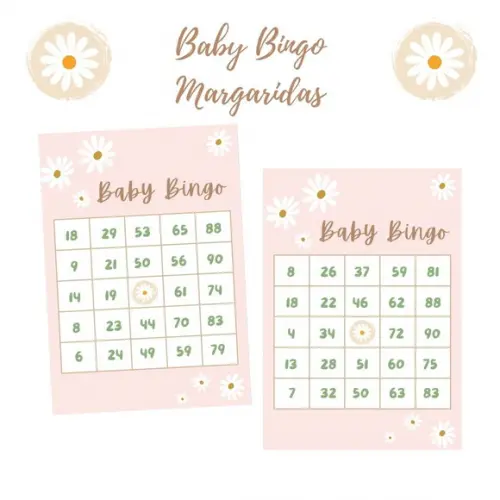 Baby Bingo Margaridas (80 Cartelas) pdf