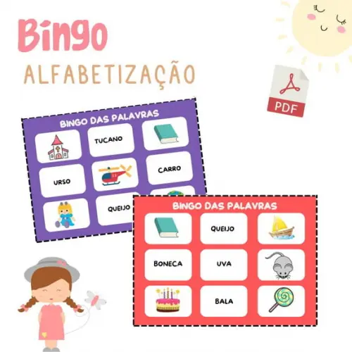 Bingo das Palavras e Gravuras (pdf)