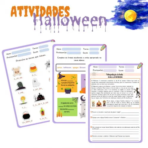 Atividades Halloween (pdf)