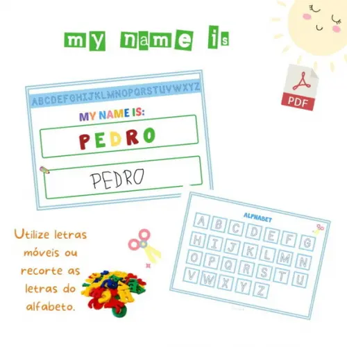 Prancha: My Name Is - Inglês (arquivo Pdf)
