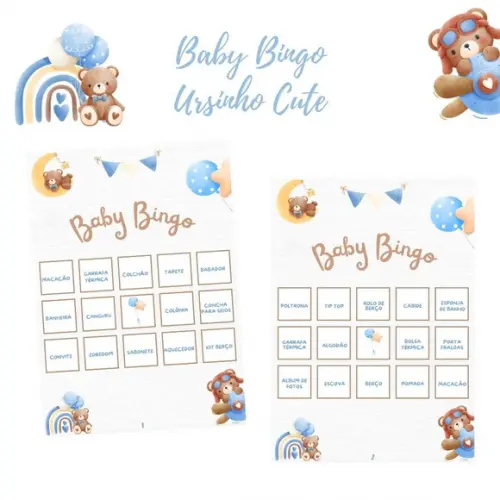 Baby Bingo Ursinho Cute (60 Cartelas) pdf