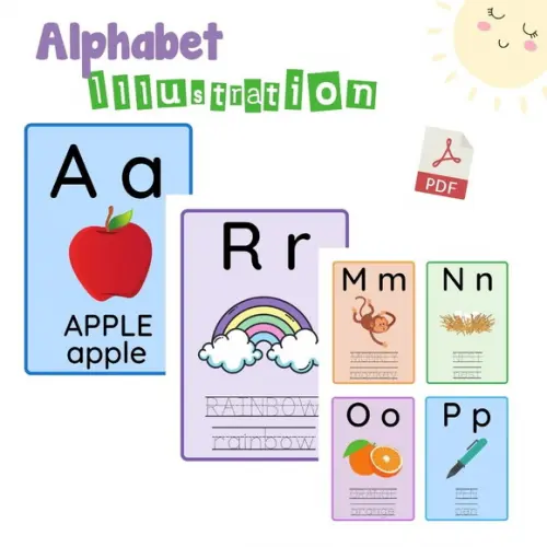 Alfabeto Ilustrado Inglês (arquivo Pdf)