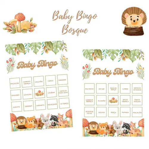 Baby Bingo Animais no Bosque (60 Cartelas) pdf