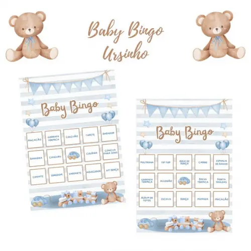 Baby Bingo Ursinho Cute (60 Cartelas) pdf