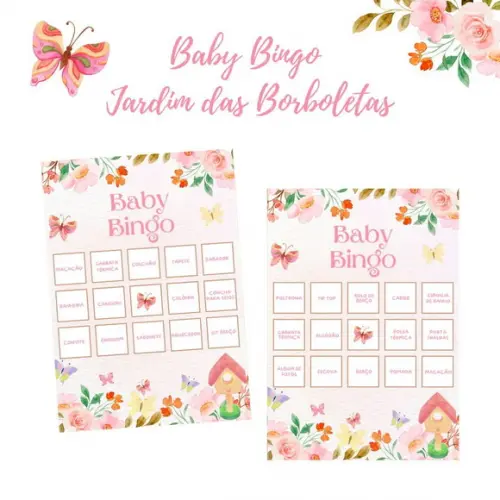 Baby Bingo Jardim das Borboletas (60 Cartelas) pdf