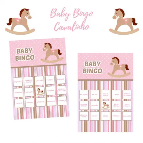 Baby Bingo Cavalinho - Rosa (60 Cartelas) pdf