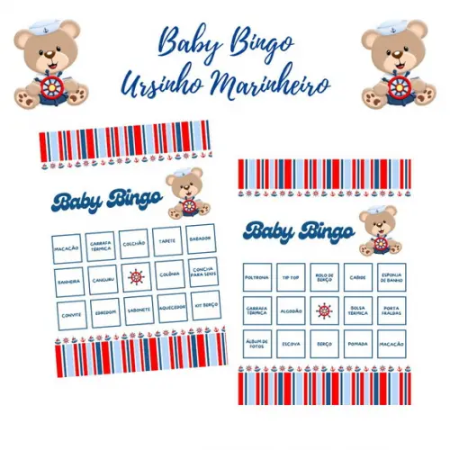 Baby Bingo Ursinho Marinheiro (60 Cartelas) pdf