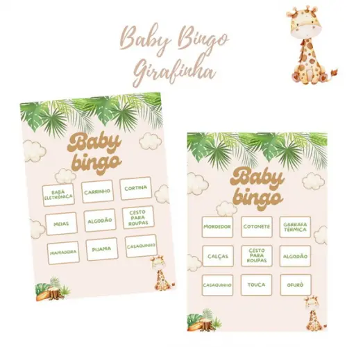 Baby Bingo Girafinha (30 Cartelas) pdf