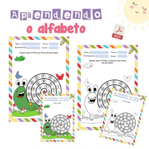 Aprendendo O Alfabeto (pdf)