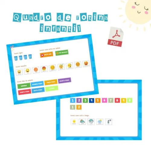 Quadro Rotina Infantil Patrulha Canina (digital Pdf)