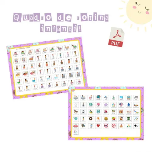 Quadro Rotina Infantil a Casa Mágica da Gabby (digital Pdf)