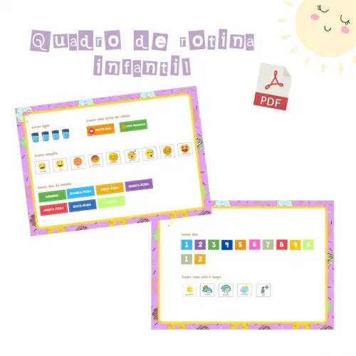 Quadro Rotina Infantil a Casa Mágica da Gabby (digital Pdf)