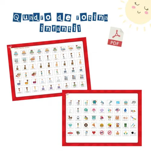 Quadro Rotina Infantil Homem-aranha (digital Pdf)