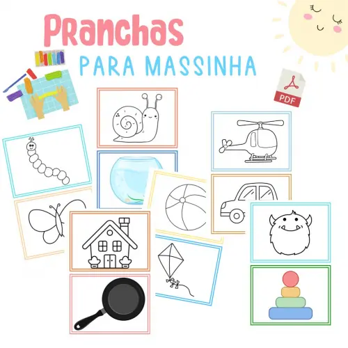 Prancha para Massinha (arquivo Pdf)