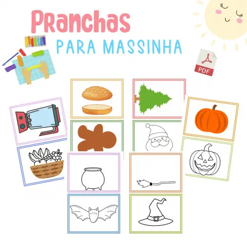 Prancha para Massinha (arquivo Pdf)