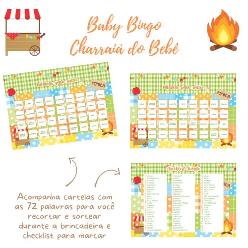 Baby Bingo Charraiá do Bebê (60 Cartelas) pdf