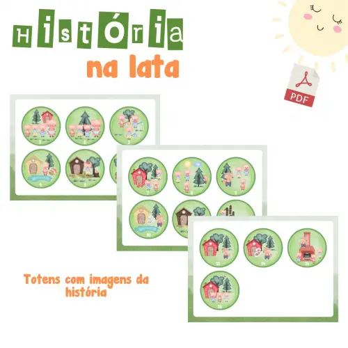 História na Lata - os Três Porquinhos (pdf)