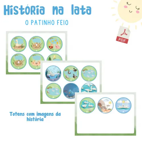 História na Lata - o Patinho Feio (pdf)