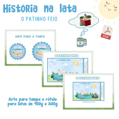História na Lata - o Patinho Feio (pdf)
