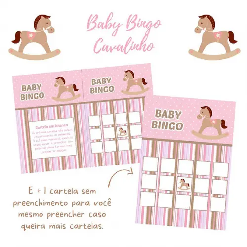 Baby Bingo Cavalinho - Rosa (60 Cartelas) pdf