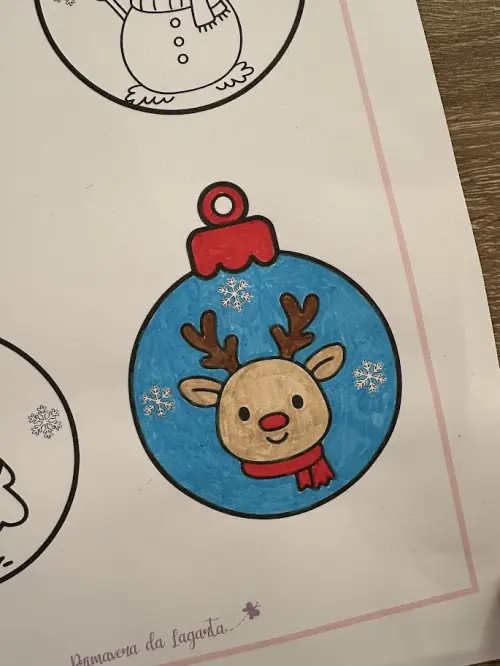 Bolinhas de Natal para Colorir (pdf)