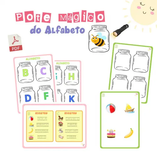 Pote Mágico do Alfabeto (arquivo Pdf)