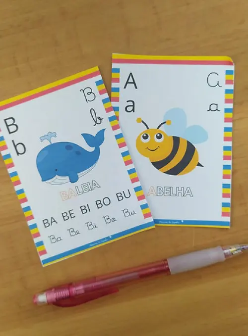 Flashcards Alfabeto Silábico 4 Cards Por Página (pdf)