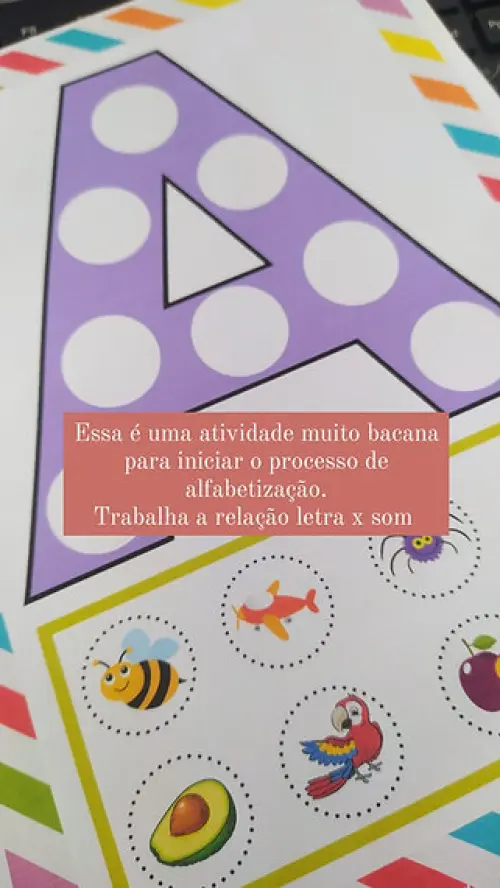 Atividade Alfabeto Gravuras (arquivo Digital Pdf)