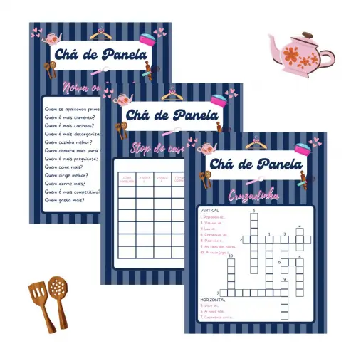 Kit Brincadeiras Chá de Panela - pdf