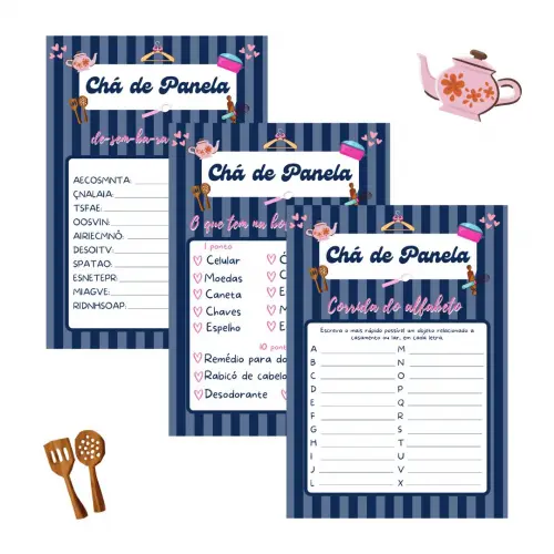 Kit Brincadeiras Chá de Panela - pdf