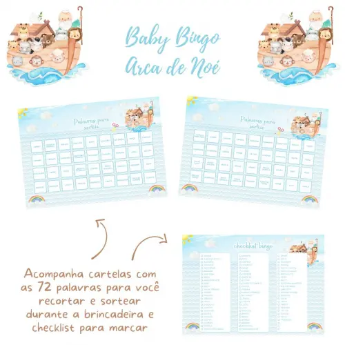 Baby Bingo Arca de Noé (60 Cartelas) pdf