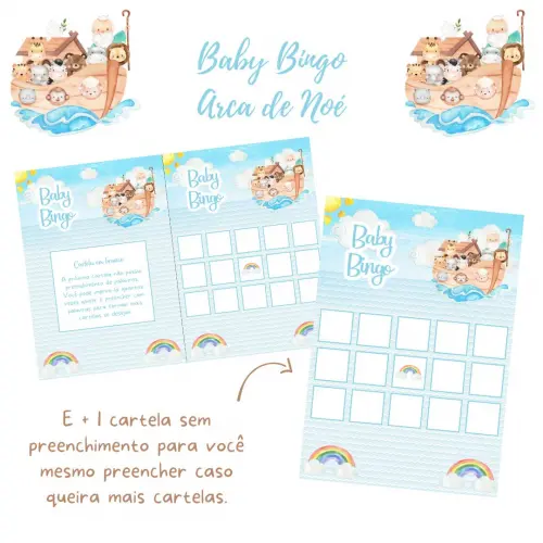 Baby Bingo Arca de Noé (60 Cartelas) pdf