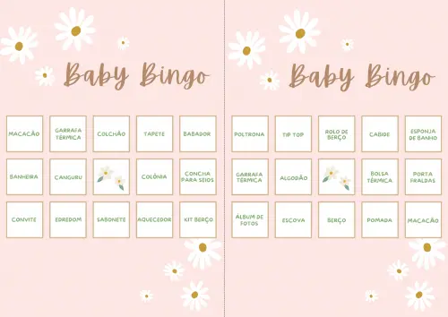 Baby Bingo Margaridas (60 Cartelas) pdf