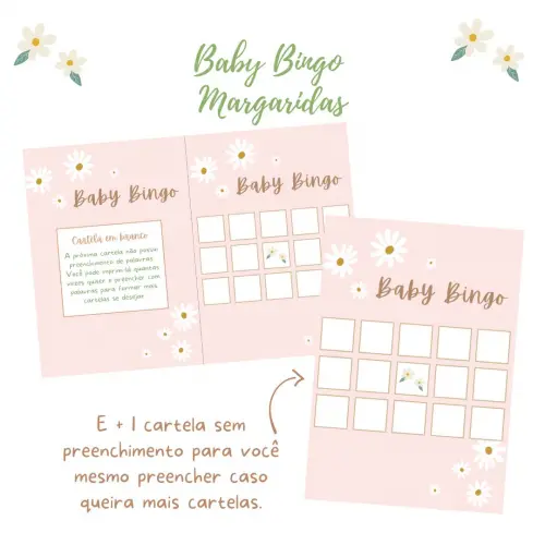 Baby Bingo Margaridas (60 Cartelas) pdf