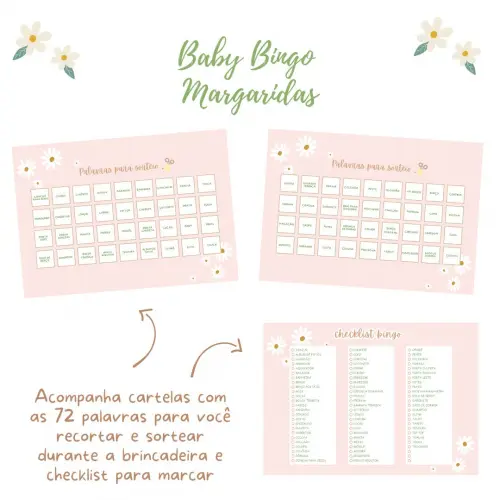 Baby Bingo Margaridas (60 Cartelas) pdf