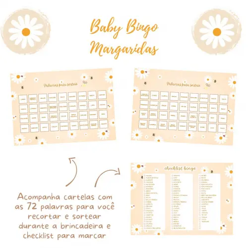 Baby Bingo Margaridas (60 Cartelas) pdf