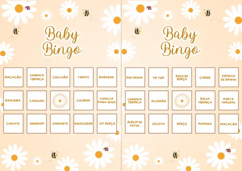 Baby Bingo Margaridas (60 Cartelas) pdf