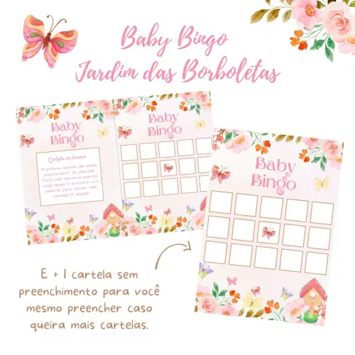 Baby Bingo Jardim das Borboletas (60 Cartelas) pdf