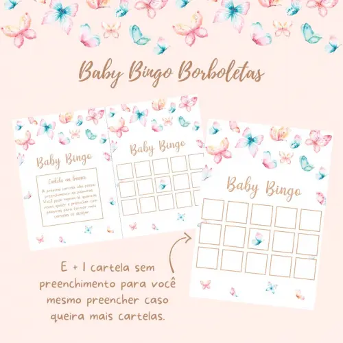 Baby Bingo Borboletas (60 Cartelas) pdf