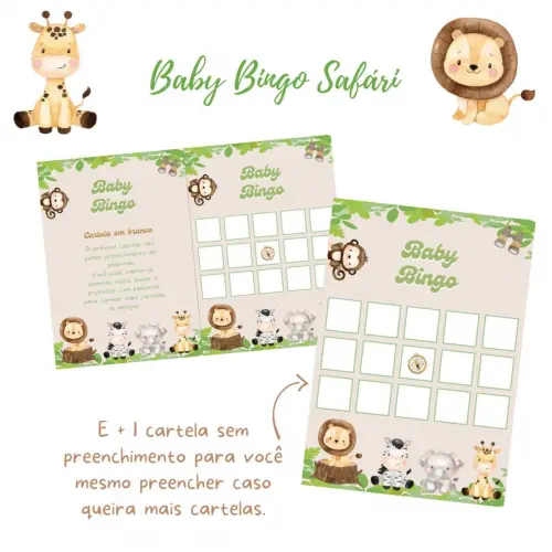 Baby Bingo Safári (60 Cartelas) pdf