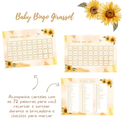 Baby Bingo Girassol (60 Cartelas) pdf