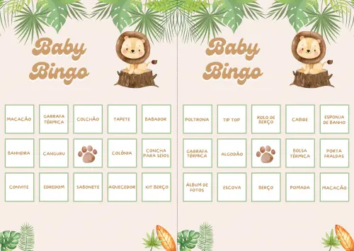 Baby Bingo Leãozinho (60 Cartelas) pdf