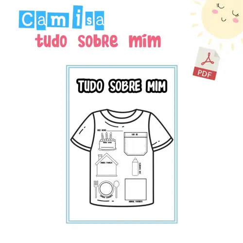Camisa Tudo Sobre Mim (arquivo Pdf)