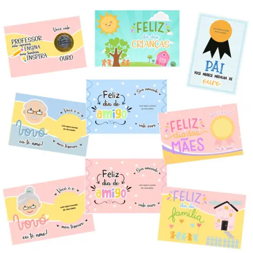 Kit Lembrancinhas Escolares(cards) (arquivo Pdf)