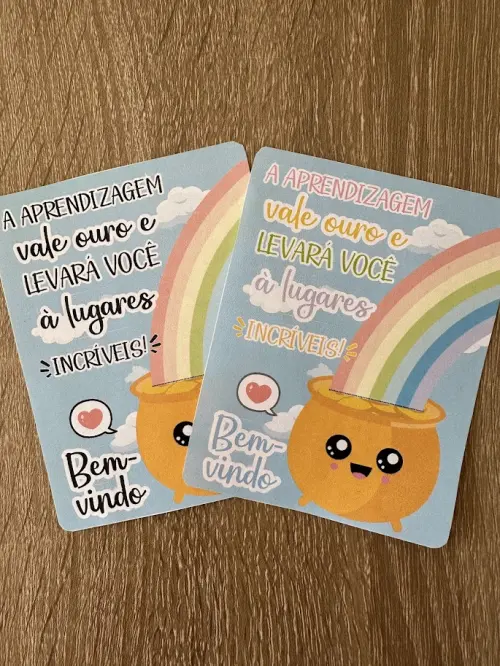 Kit Lembrancinhas Escolares(cards) (arquivo Pdf)