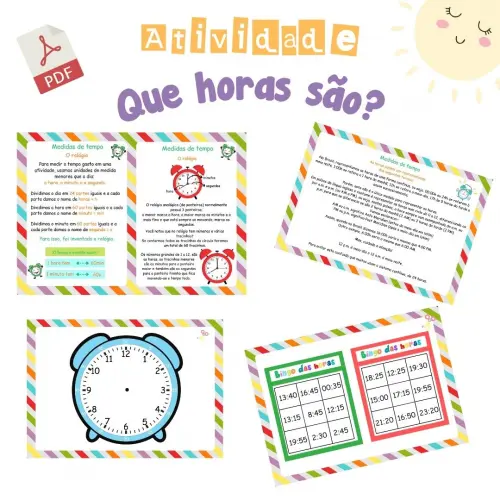Atividade Que Horas São?