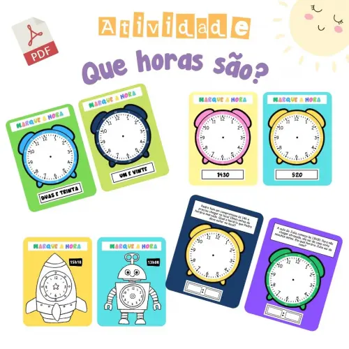 Atividade Que Horas São?